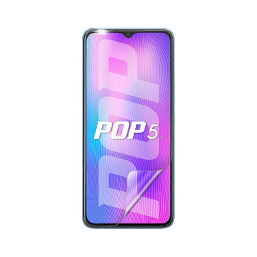 Tecno Pop 5 LTE Compatible Premium Hydrogel Screen Protector With Full Coverage Ultra HD